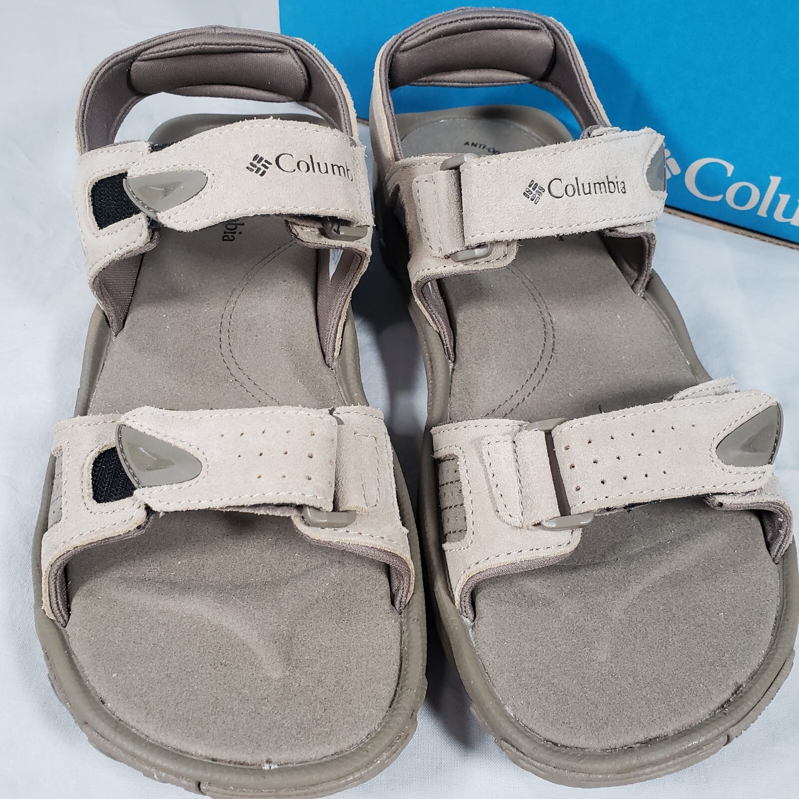 NEW Columbia Ridgeway Sport Men Sandal Shoes Size 10 Sand bm4403-252 | eBay