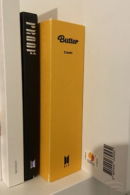 BTS BUTTER ALBUM (CREAM VERSION) with photocard of Taehyung