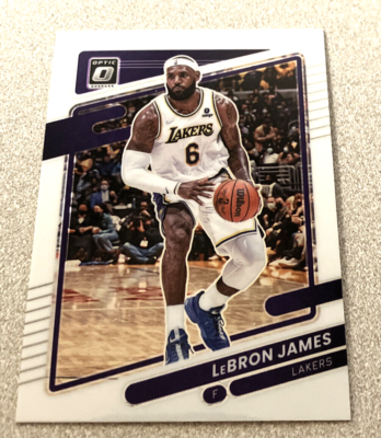 2021-22 Panini Donruss Optic #41 LeBron James Lakers | eBay