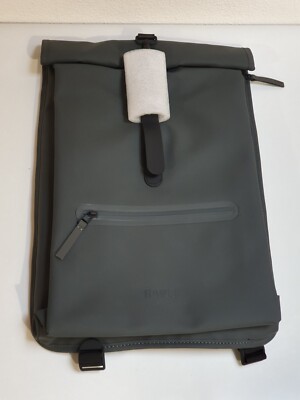 Rains Rolltop Backpack (13160) slate Tagesrucksack (45 x 28 x 9 cm)