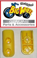 Yellow FORK BLOCKS for The Original Big Wheel 16" Trike/ Racer- Replacement Part