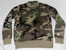 Nike SB Sweatshirt Mens Small Pullover Sweater Crew Neck Camo Blemish
