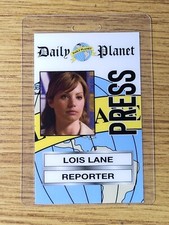 Superman Smallville ID Badge-Lois Lane Daily Planet Reporter costume cosplay
