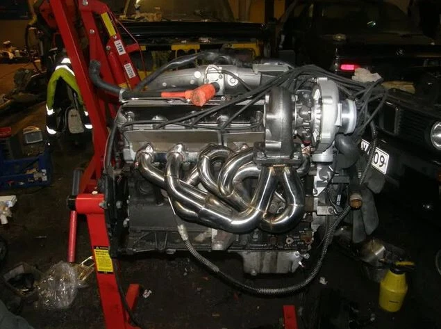 86-91 E30 M20 2,5/2,7 T3 T4 из нержавеющей стали верхнее крепление гоночный турбо выхлоп T3T4 новый - Изображение 2 из 4