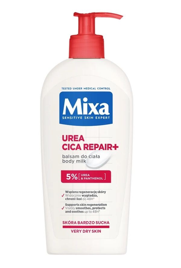 Mixa Urea Cica Repair+, body lotion, very dry skin, 400ml
