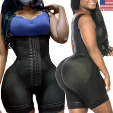 Fajas Colombianas Women Bodysuit Shapewear Post Surgery Body Shaper Comfort