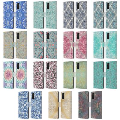 MICKLYN LE FEUVRE BLUMIGE MUSTER BRIEFTASCHE HÜLLE HUELLE FÜR SAMSUNG HANDYS 2