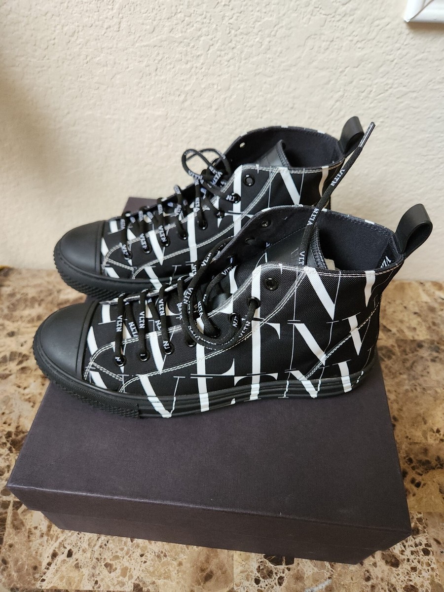 Valentino Garavani Men's Giggies VLTN High-Top Sneakers