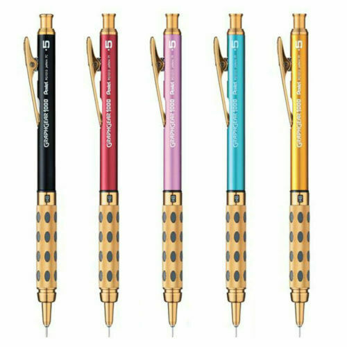 NEW Pentel Graphgear 1000 Limited 2018 gold mechanical pencil 0.5mm exclusive - Picture 1 of 1