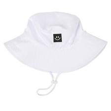 Baby Toddler Sun HatKids Summer Smile Face UPF 50 Beach Bucket Hat for Boys ...
