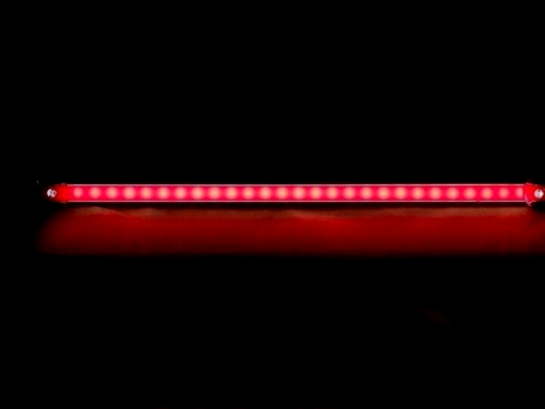 Plaque Laser éclairée Intérieure 24V LED SUPER 500mm Pour Scania - Rouge