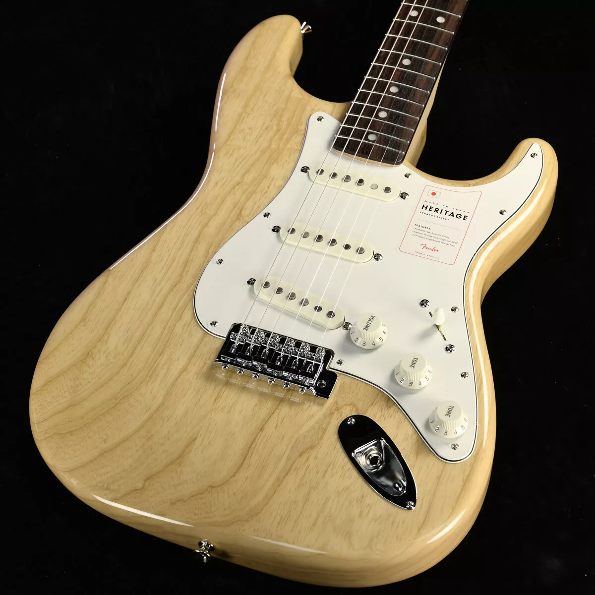 Fender Made in Japan Heritage 70s Stratocaster Rosewood Natural w