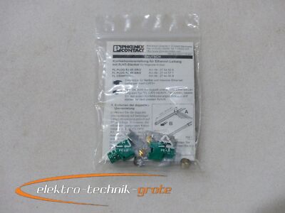 Phoenix Contact FL PLUG RJ45 GN/2 RJ45-Stecker  2744571, geschirmt, mit Knicksch
