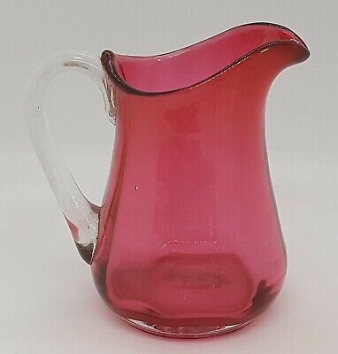 Antique:victorian cranberry jug