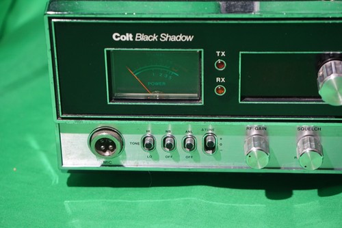 Colt Black Shadow CB Radio With hy power hy gain Mic (Untested) - Picture 3 of 13
