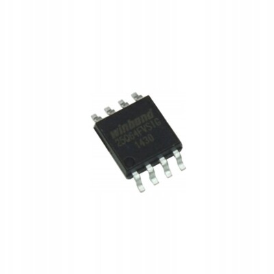 5 Pz Winbond W25Q64FVSIG Memoria Flash Serial 64M-BIT SOIC-8 – Nuovi Originali