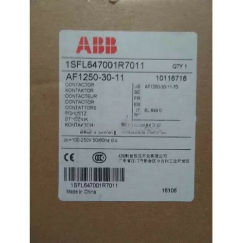 Contacteur triphasé ABB A110-30