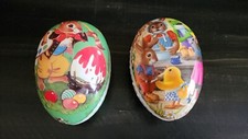 Lot Of Vintage Easter Egg Paper Mache Made In Germany Set
