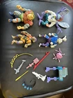 Vintage Teenage Mutant Ninja Turtles 4 x Figure Lot TMNT 1989-90 Playmates