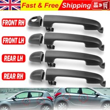 Front/Rear Left Right Outer Exterior Door Handle For Hyundai I20 2008-2015 BLACK