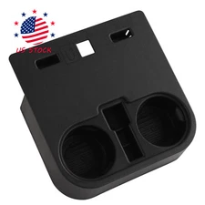 HC3Z-2813562-AB Center Console Dual Cup Holder For 2015-2022 Ford F-super Duty