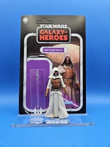 Vintage Collection Jedi Knight Revan VC306 ACRYLIC BASE SET  NO TOY