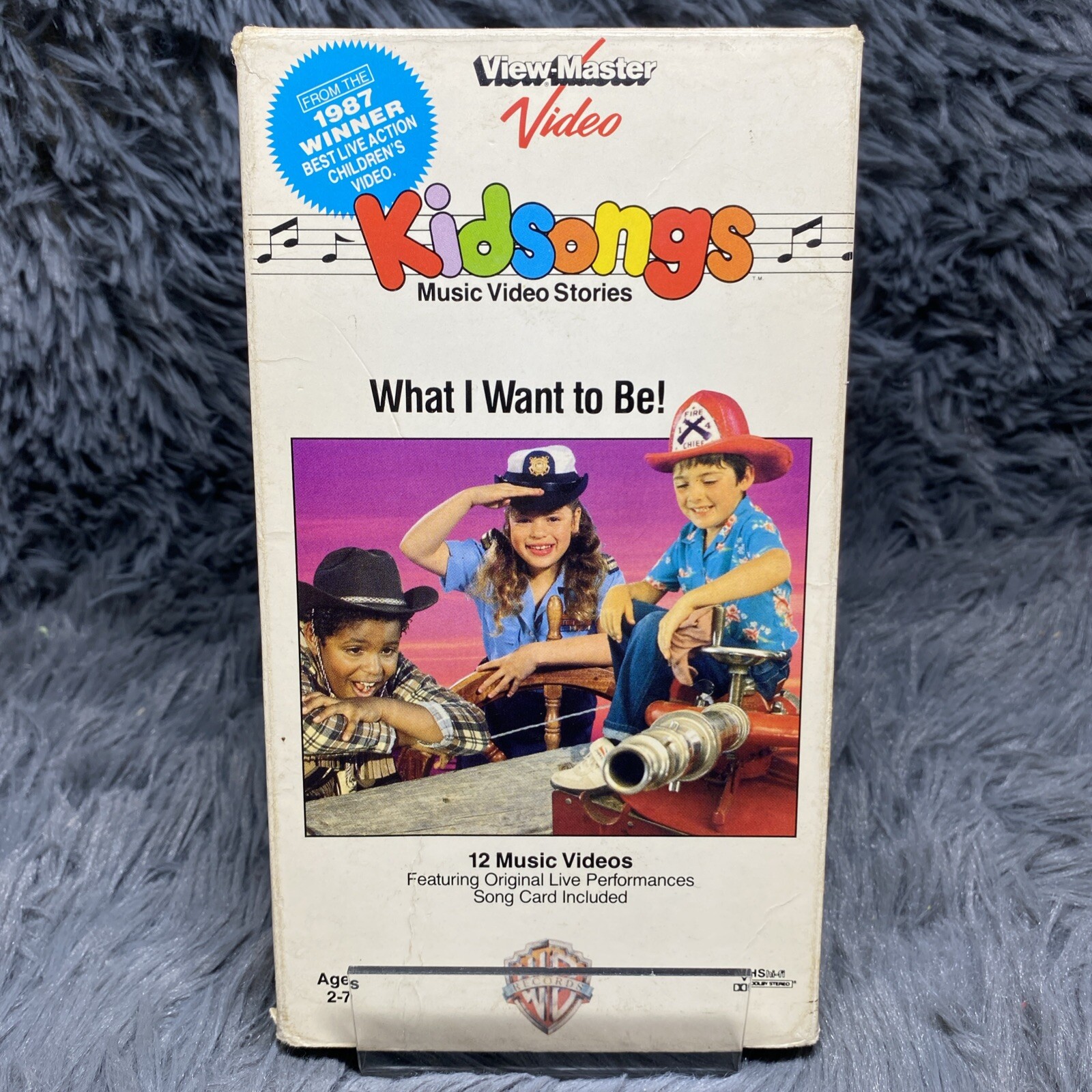 Kidsongs - What I Want to Be! View-Master Video VHS Tape 1987 Kids Children’s