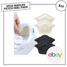 2pcs Insoles Patch Heel Pads for Sport Shoes Pain Relief Antiwear Feet Pad Prote