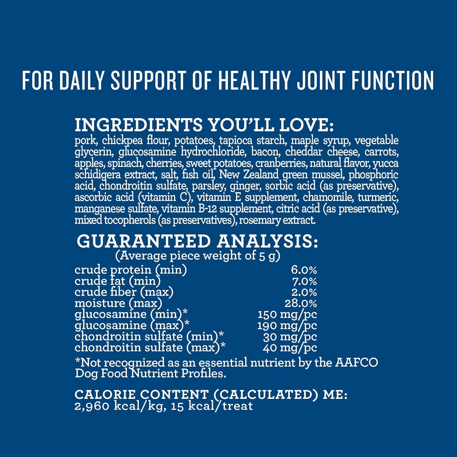 Cloud Star Dynamo Dog Hip & Joint Treats &ndash; Grain Free Hip Support with