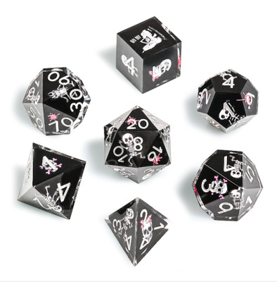2 Sets polyedrische Würfel mit Beutel   für Rollen-Spiele Dungeons & Dragons D&D