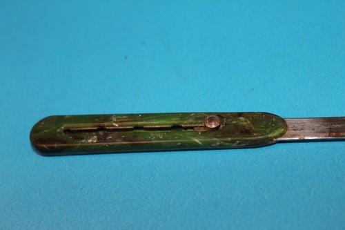 Vintage Lot 2 Bakelite ?? Plastic Adjustable Slide Pocket Knife - 第 4/21 張圖片