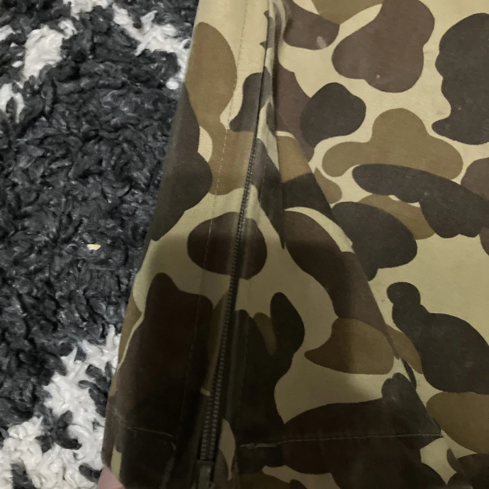 Mountn Prairie Pants Men XXL FlyAway Camo Duck Waterproof Elastic Waist vintage  - Image 3 of 4