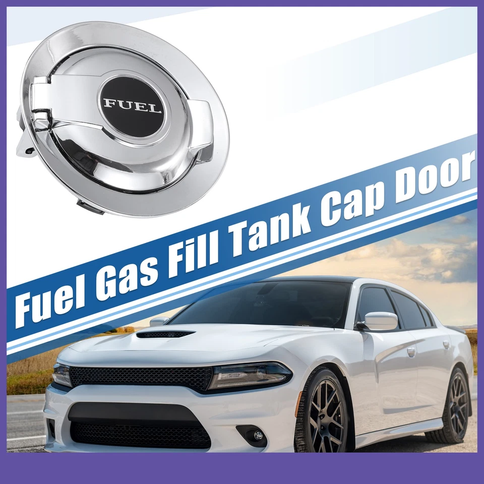 Cubierta de llenado de tanque de combustible para auto edición Vapor personalizada única para Dodge Challenger Foto 2 de 4