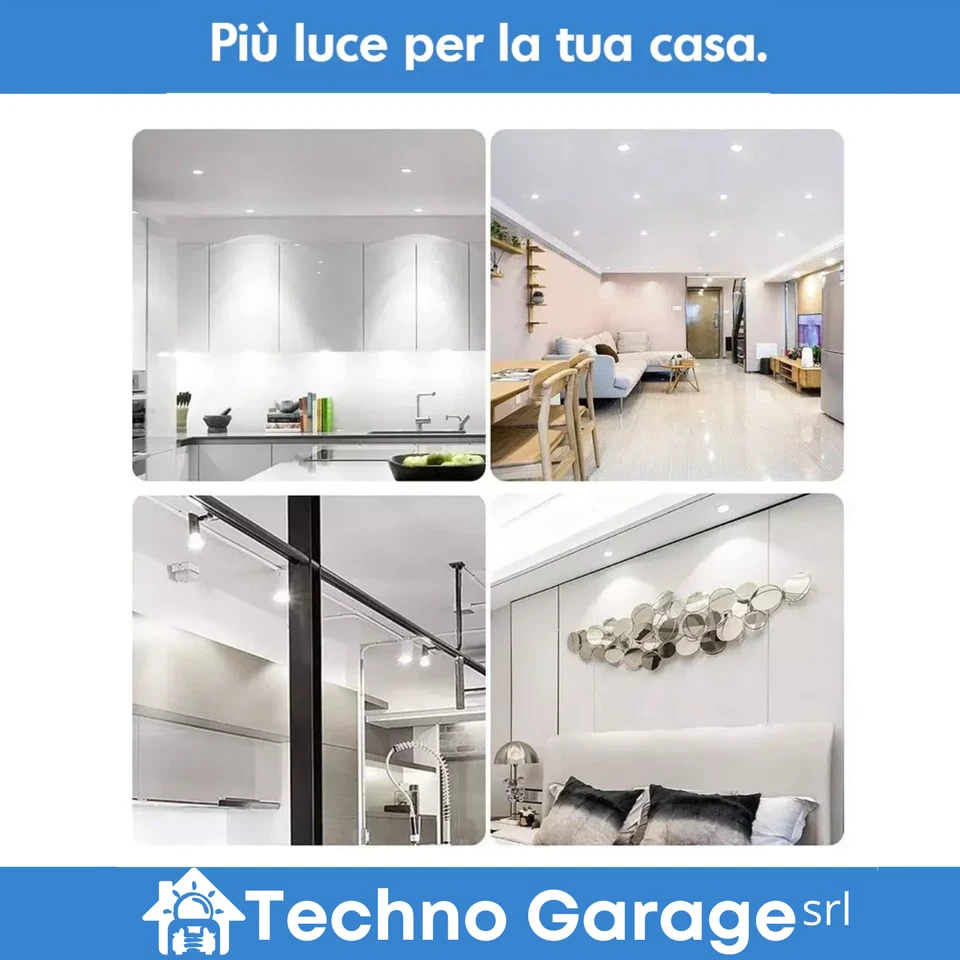 10 LAMPADINE LED E14 A CANDELA da 3W 6W 9W 12W 15W GARANZIA 12 MESI - Immagine 4 di 4