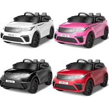 GARVEE 12V Land Rover Licensed Electric Ride-On Car w/ Remote, Music,Safety Belt