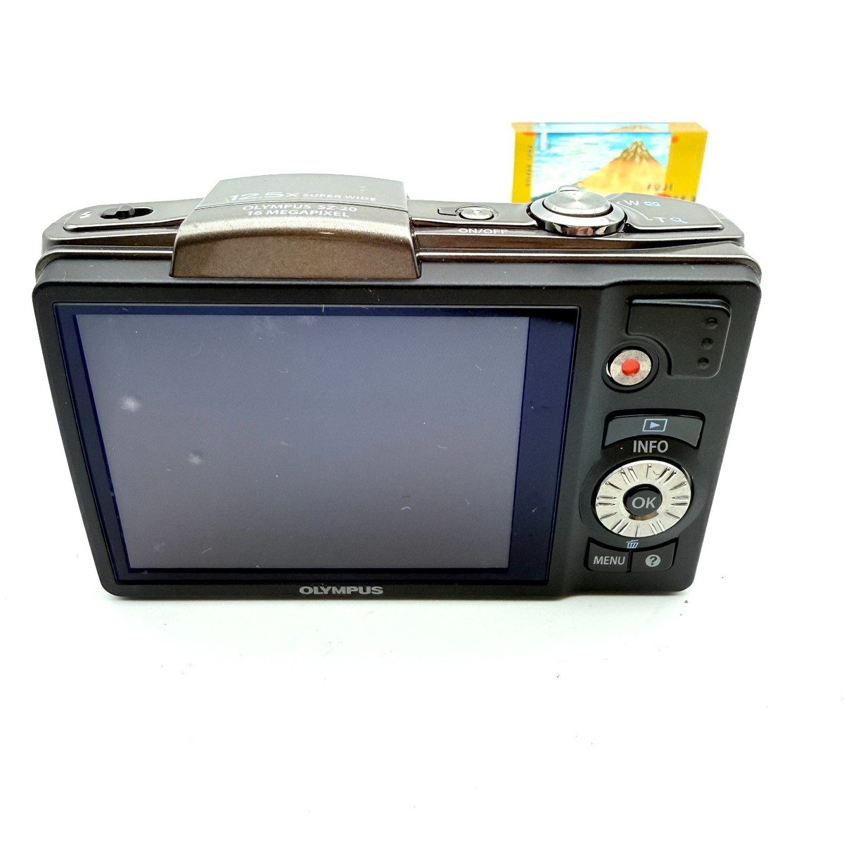 OLYMPUS SZ-20 16MP 12.5x Wide Zoom Digital Camera w/ Box Acc Japan