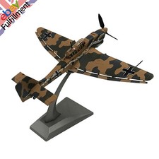 1/72 WWII German Air Force Stuka Ju-87 Bomber Model Military Fighter Ornaments