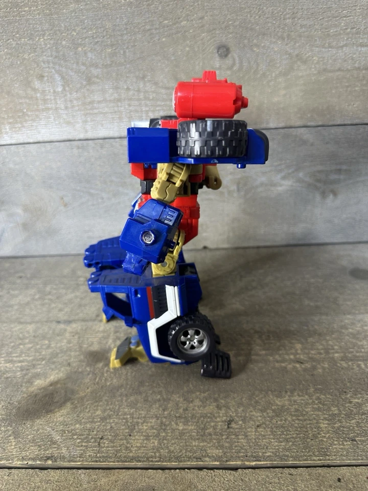 Camión Transformers Energon Mega Clase Autobot Ironhide Hasbro De colección 2003 Foto 4 de 4