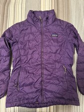 patagonia kids nano puff brick quilt jacket size 10