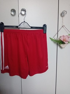 Adidas Size Small 8/10 Red & White Climacool Sports Shorts Excellent Condition