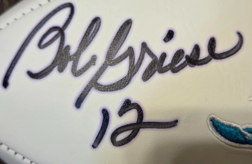 Dolphins - Bob Griese - Fútbol firmado - Certificado Beckett Foto 4 de 4