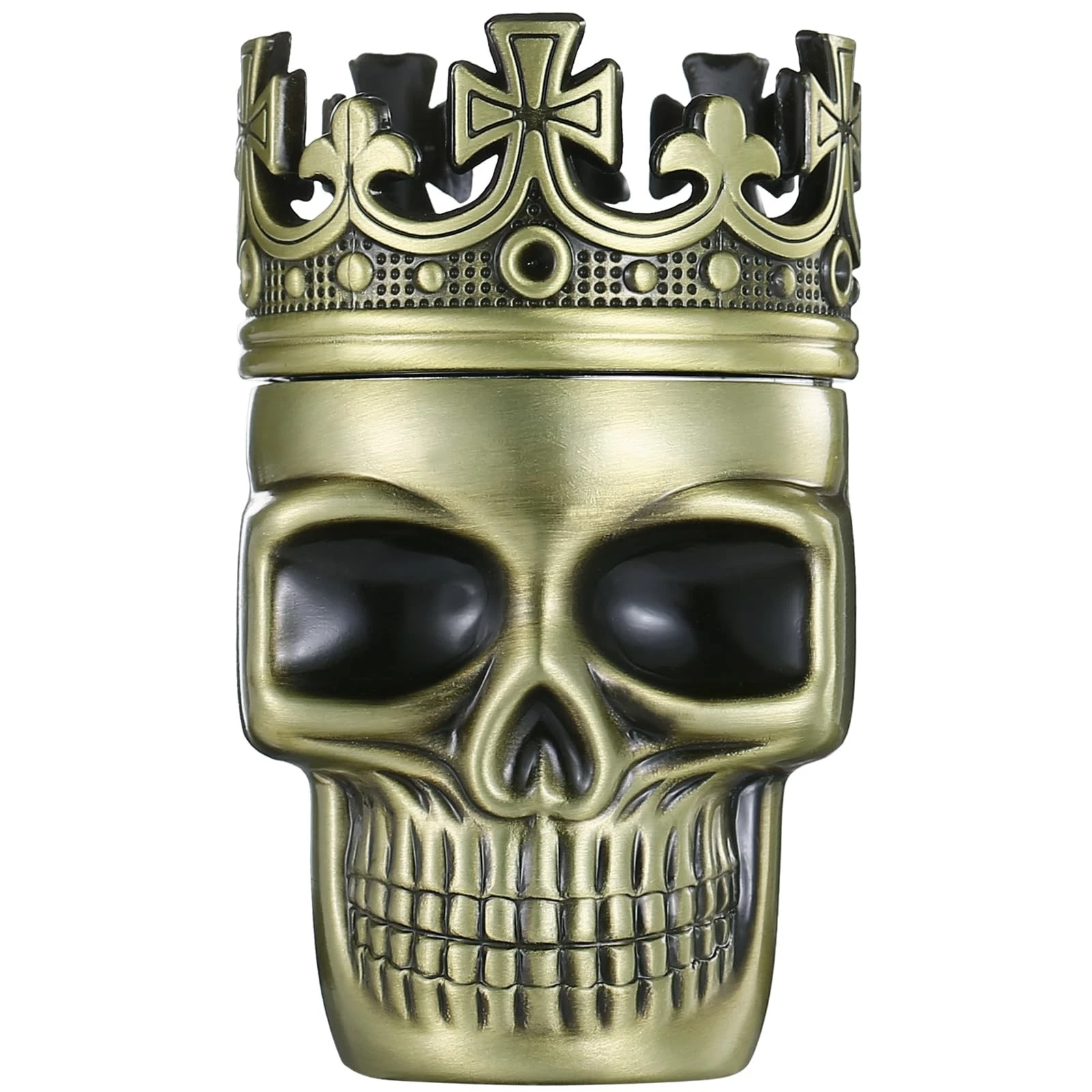 LIHAO Grinder 1.5 inch Spice Full Metal Skull for Spices -...