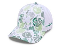 NEW Black Clover Live Lucky Island Luck 35 White Snapback Golf Hat/Cap