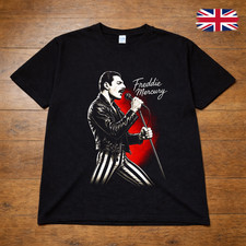 Freddie Mercury Live Performance Graphic T-Shirt Queen Rock Icon – Adults & Kids