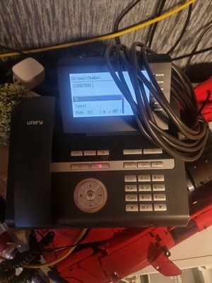 Unify OpenStage 40 HFA   Systemtelefon mit Hörer   gebraucht
