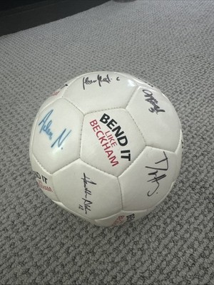 Bend It Like Beckham Autographed Ball By 2003 Boston breakers