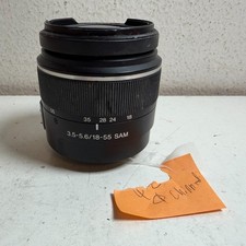 Sony SAL1855 DT 18-55mm F3.5-5.6 SAM 55mm Zoom Lens For DT Alpha  Minolta DSLRs