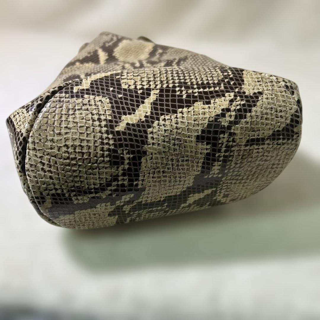 Marco Masi Python Pattern Shoulder Bag, Authentic… - image 7
