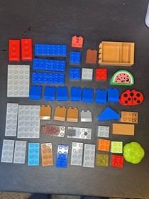 120+ Piece LEGO Duplo lot Disney Frozen, beauty  & the beast, organic garden..