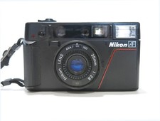 Excellent Condition Nikon L35AF "Pikaichi" 35mm Film Camera 1000 ISO - TESTED